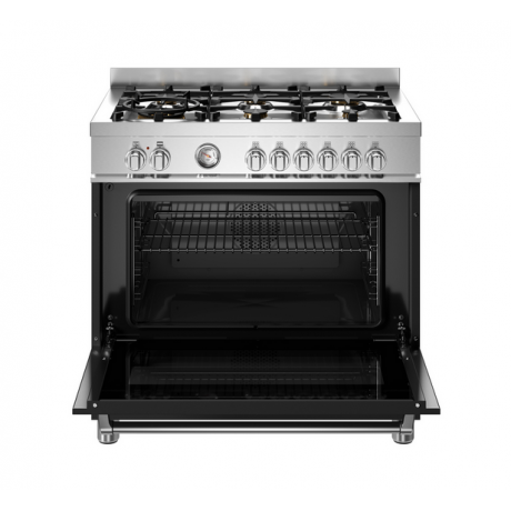 BERTAZZONI MAS96L1EXT Κουζίνα Αερίου 90cm Inox